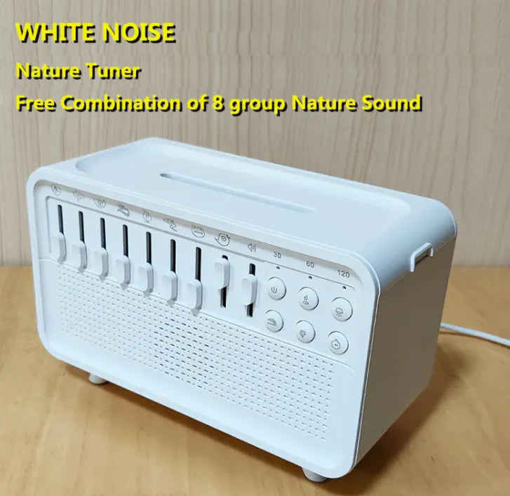 3 in 1 White Noise Sleep Aid BT Speaker Essential Oil Diffuser and Humidifier